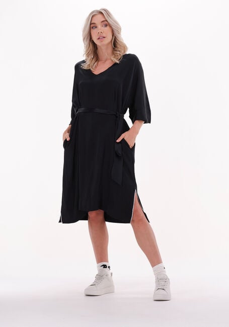 Schwarze 10DAYS Minikleid KIMONO TUNIC - large