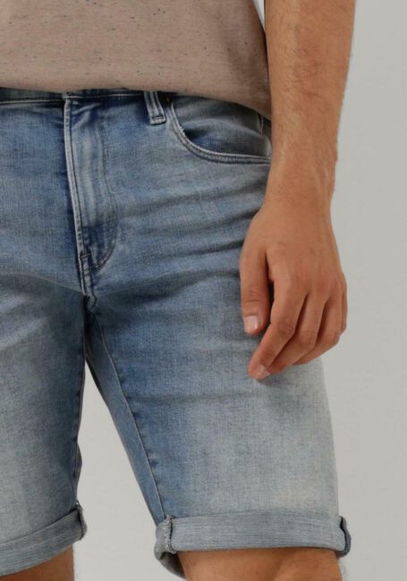 Blaue G-STAR RAW Kurze Hosen 3301 SLIM SHORT - large
