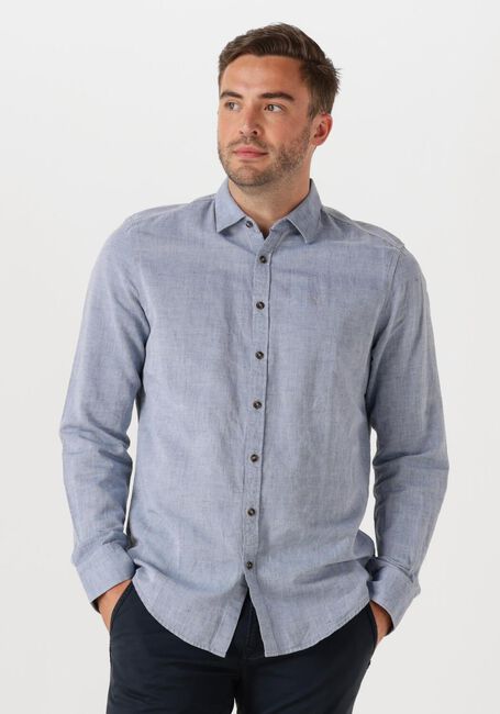 Hellblau PME LEGEND Casual-Oberhemd LONG SLEEVE SHIRT CTN/LINEN - large