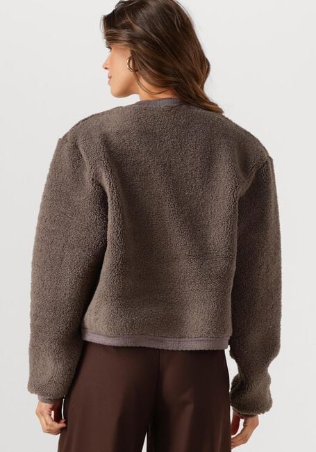 Graue NOTRE-V Strickjacke NV-GIA - large