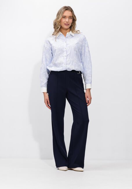 Blaue NUKUS Blusen MEAVE BLOUSE EMBROIDERY - large