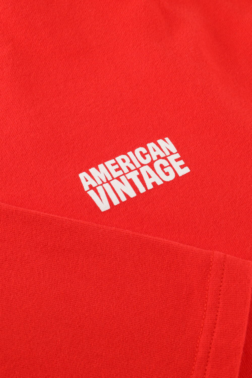 Rote AMERICAN VINTAGE T-shirt YKOBOW - large