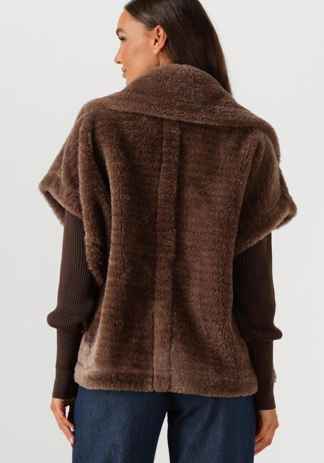 Braune IBANA Teddy-Jacke JAXEY - large