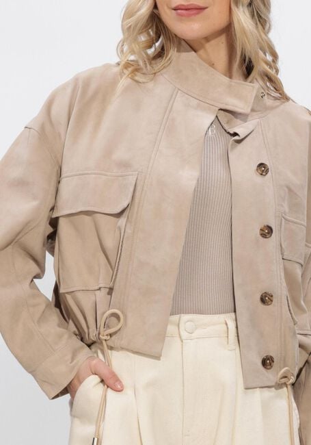 Beige IBANA Jacken JIGO SUEDE - large