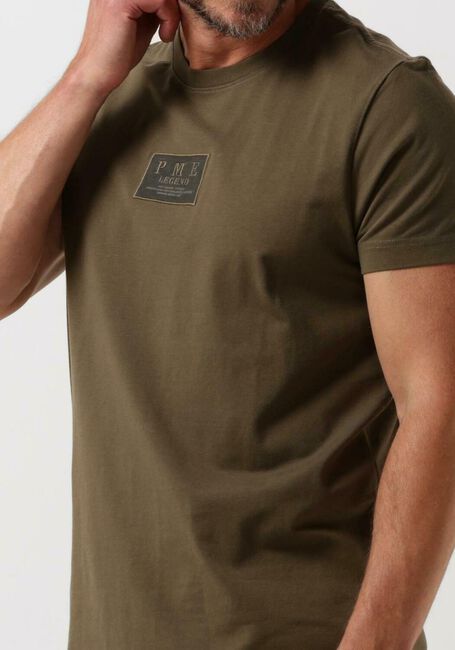 Grüne PME LEGEND T-shirt SHORT SLEEVE R-NECK COTTON ELASTANE JERSEY - large