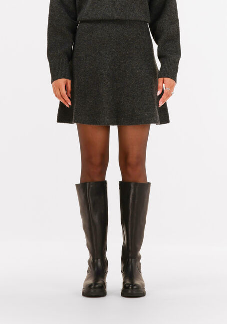 Dunkelgrau NEO NOIR Minirock GISA KNIT SKIRT - large