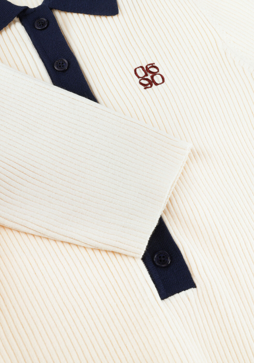 Creme DANTE6 Polo-Shirt BYRA KNITTED POLO - large