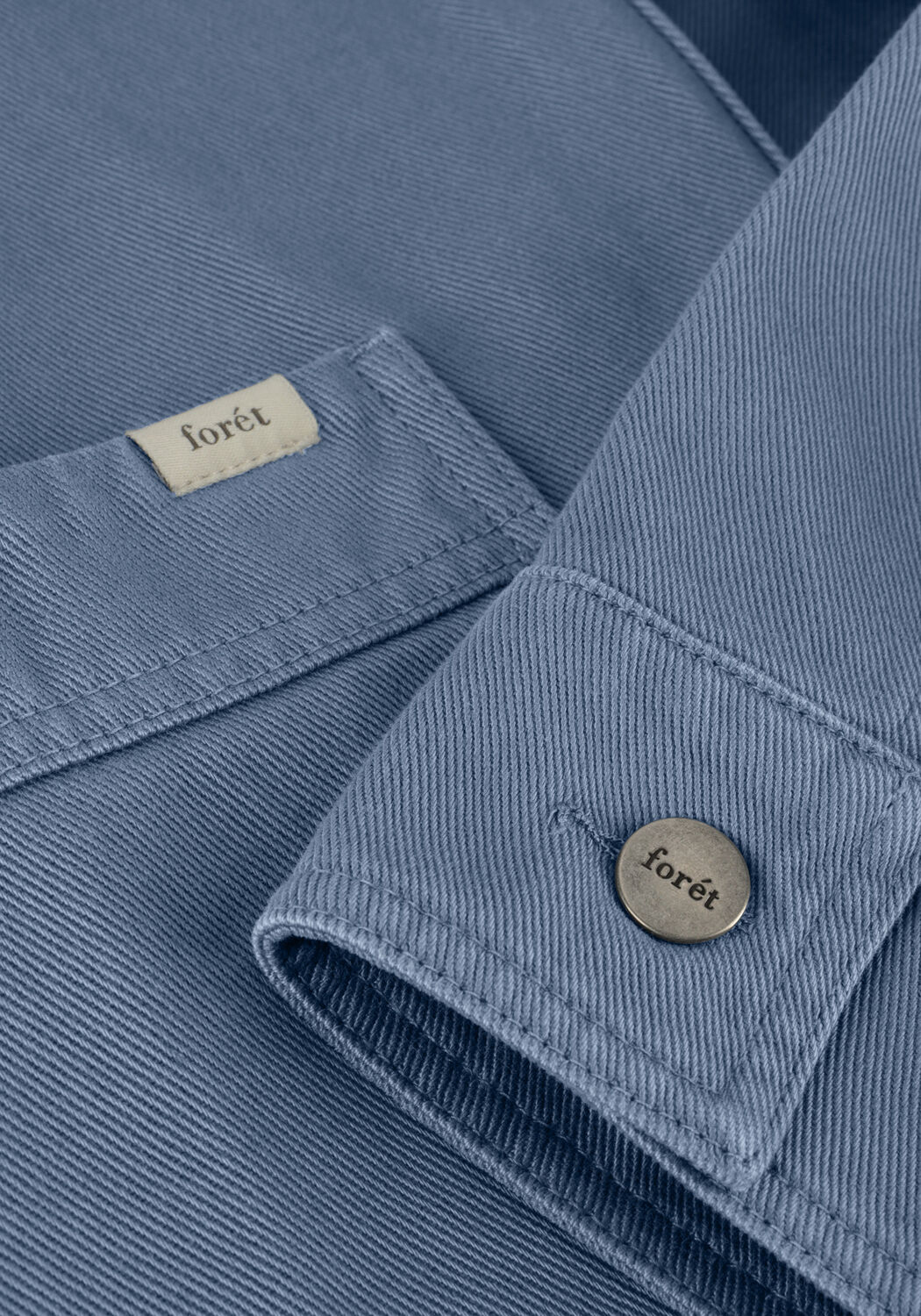 Blaue FOR&Eacute;T Overshirt HEYDAY OVERSHIRT - large