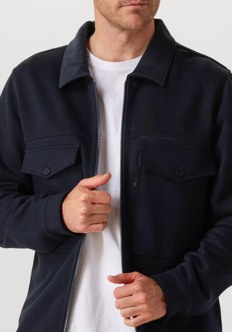 Dunkelblau BUTCHER OF BLUE Overshirt PERRY ZIP OVERSHIRT - large