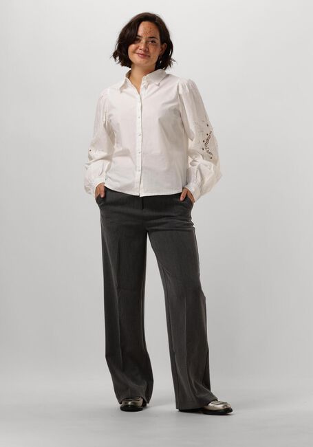 Dunkelgrau Y.A.S. Weite Hose YASLIKKA HW WIDE PANTS - large