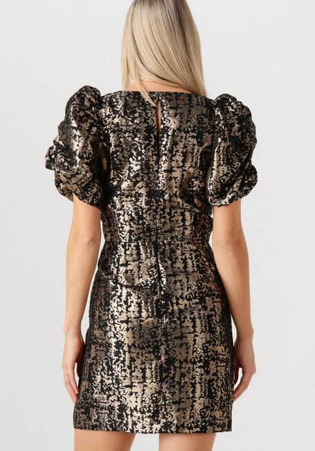 Goldfarbene FREEBIRD Minikleid DEANNA - large