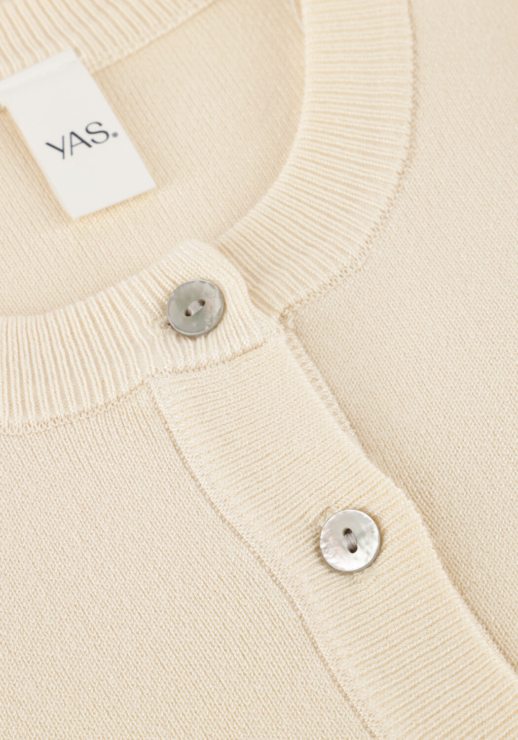 Nicht-gerade weiss Y.A.S. Strickjacke YASEENA LS KNIT CARDIGAN - large