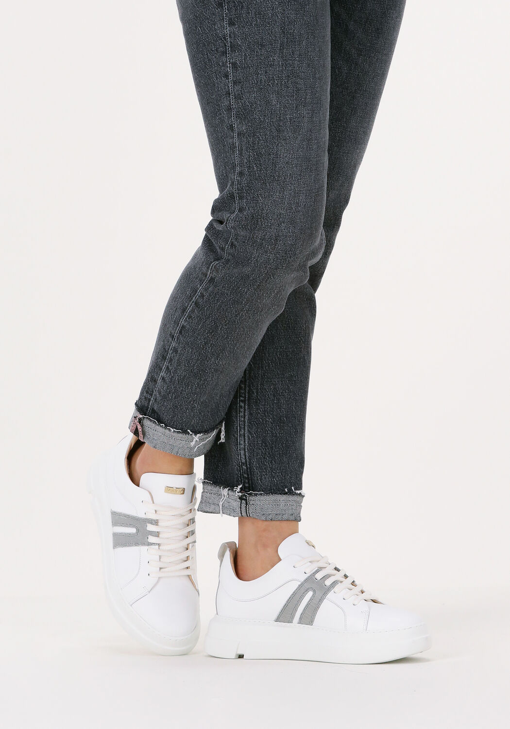 Wei&szlig;e VIA VAI Sneaker Low BLUE MAUVE - large