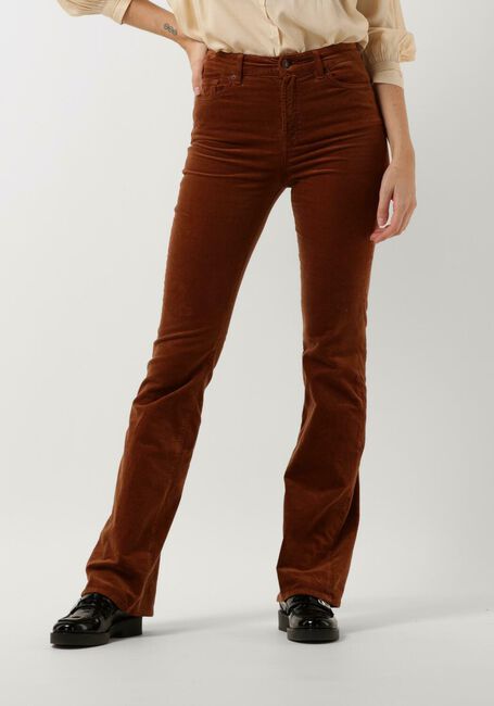 Braune 7 FOR ALL MANKIND Schlaghose LISHA VELVET CARAMEL - large