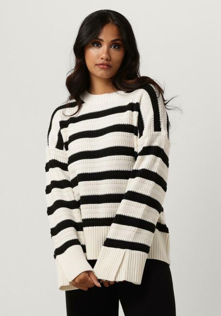 Weiße MSCH COPENHAGEN Pullover MSCHJILLENA PULLOVER STP - large