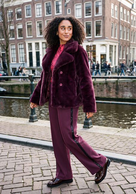 Fuchsie POM AMSTERDAM Blusen ROMI JERSEY - large