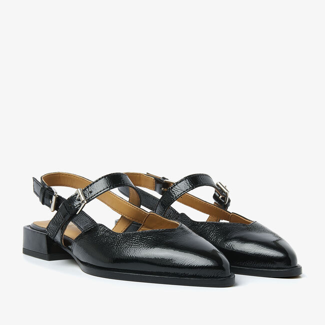 Schwarze VIA VAI Slingbacks JAZZ VALERIE - large
