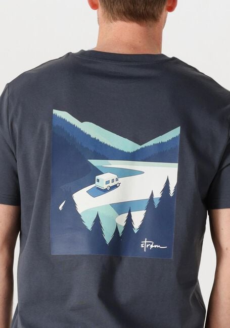Dunkelblau STRØM Clothing T-shirt T-SHIRT - large