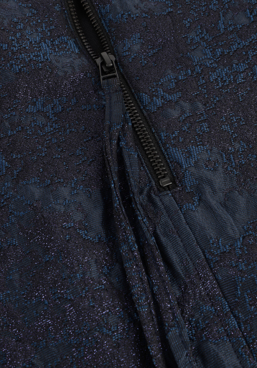 Dunkelblau BY-BAR Blusen ZASU JAQUARD BLOUSE - large