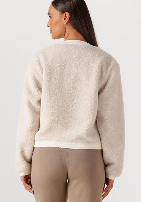 Ecru NEO NOIR Pullover LIMO FLUFFY KNIT CARDIGAN - large