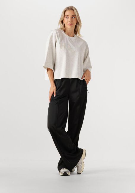 Schwarze HAUTE L'AMITIÉ Jogginghose BAGGY TRACK TALL PANTS - large
