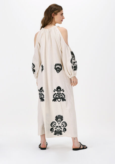 Sand ACCESS Maxikleid DRESS WITH OPEN SHOULDERS AND EMBROIDERIES - large
