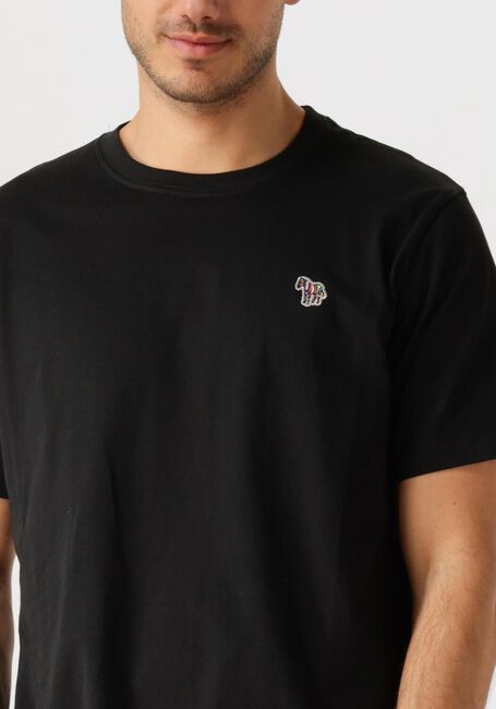 Schwarze PS PAUL SMITH T-shirt MENS REG FIT T-SHIRT - large