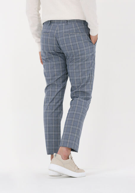 Hellblau SELECTED HOMME Hose SLHLIM-TIMELOGAN BLU SND CHK TRS - large