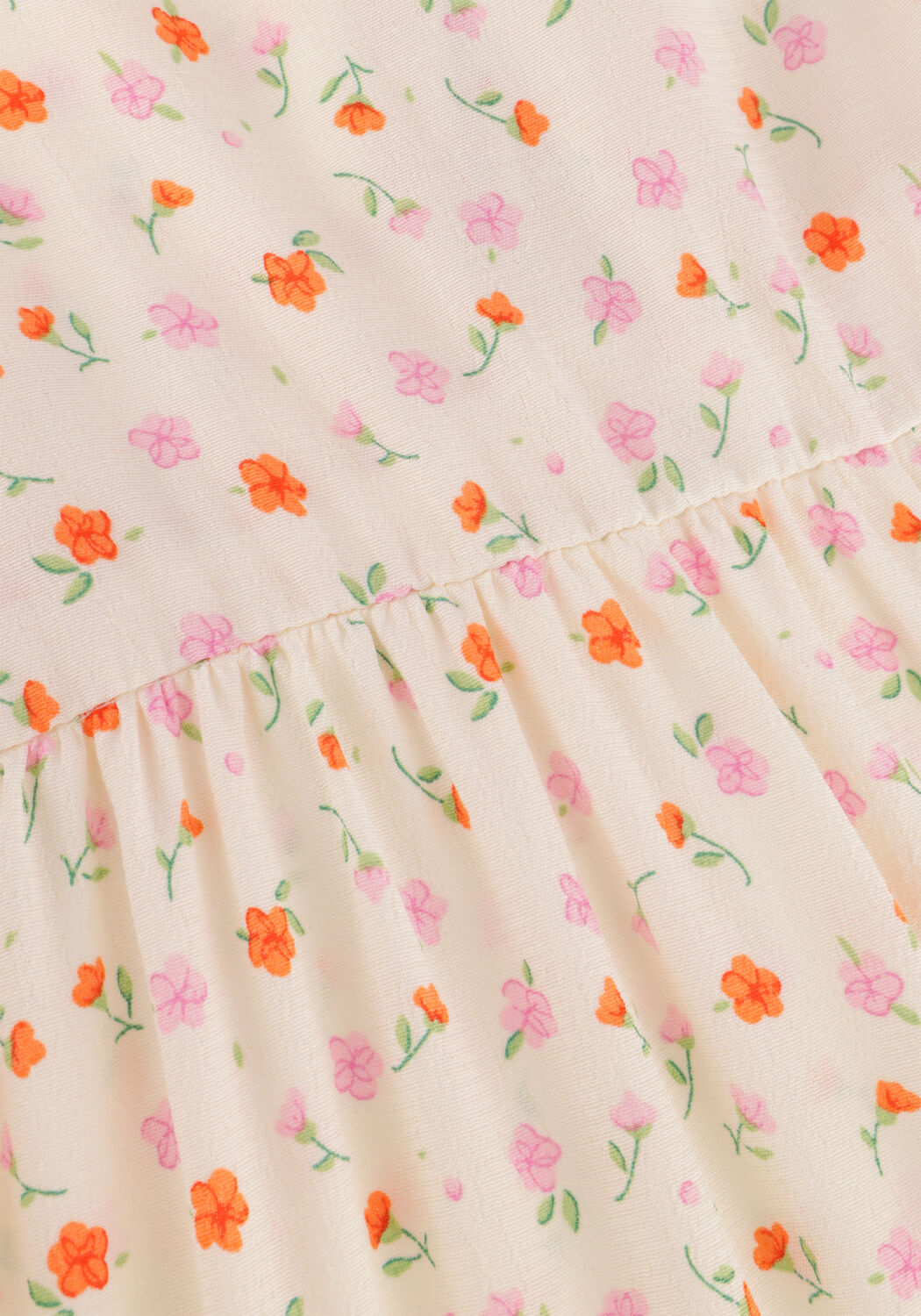 Nicht-gerade weiss ENVII Minikleid ENROME SS DRESS AOP 7014 - large