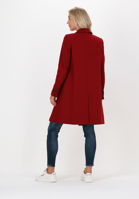 Rote TOMMY HILFIGER Mäntel TH ESS WOOL BLEND CLASSIC COAT - large