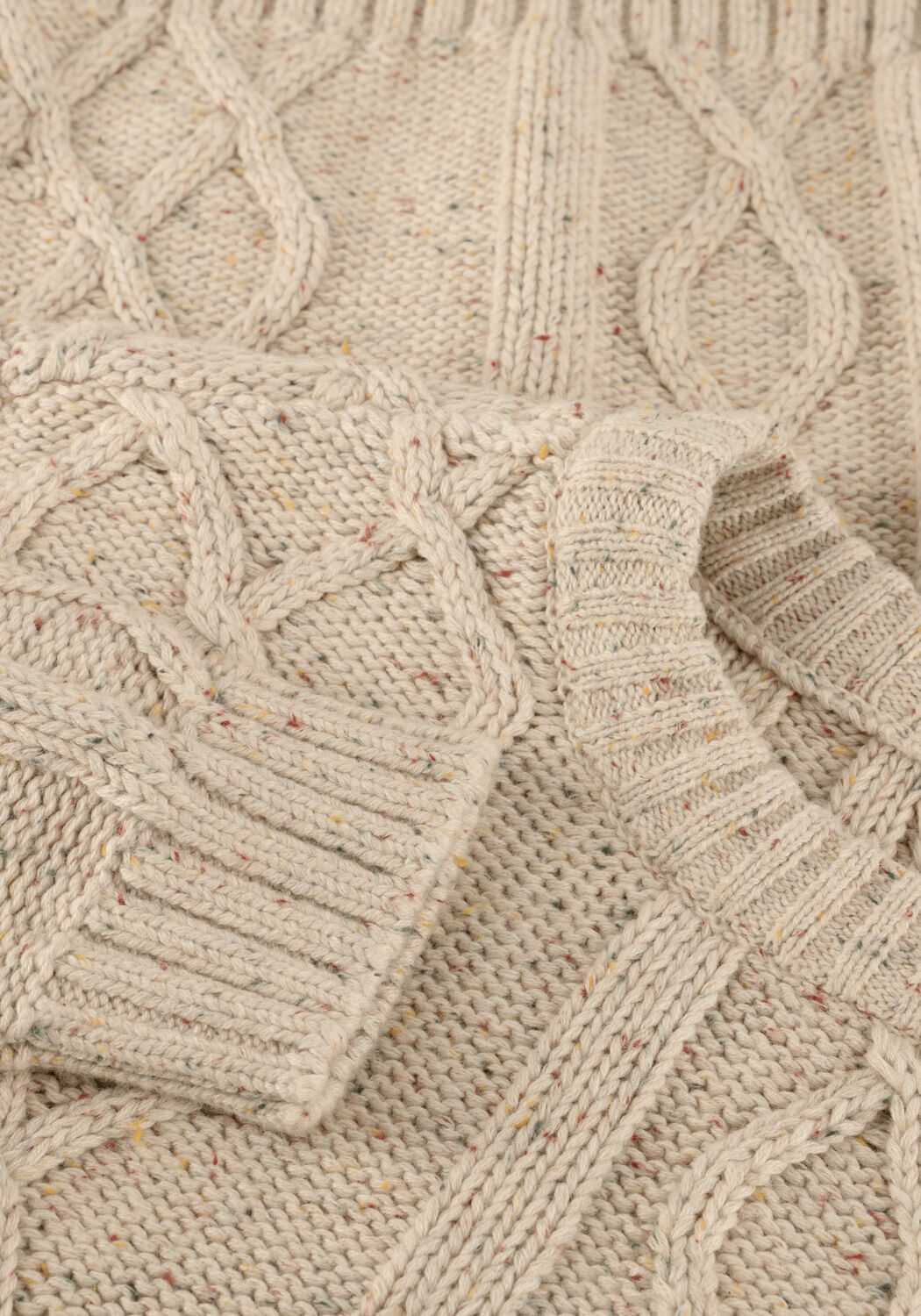 Creme DAILY7 Pullover KNITTED SWEATER CABLE - large