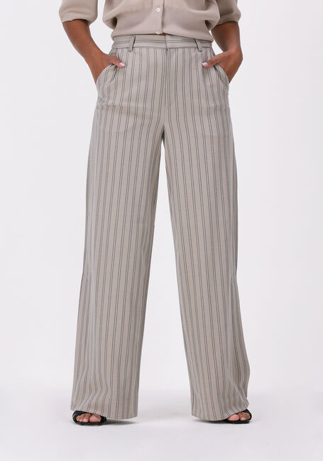 Beige GESTUZ Weite Hose BLAIRGZ HW WIDE PANTS - large