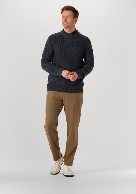 Dunkelblau DSTREZZED Pullover CREW RIBKNIT - large