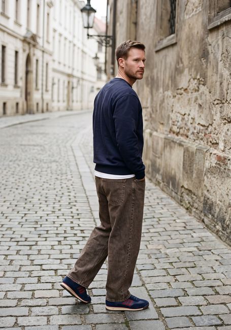 Dunkelblau PEUTEREY Sweatshirt SAIDOR B FW 03 - large