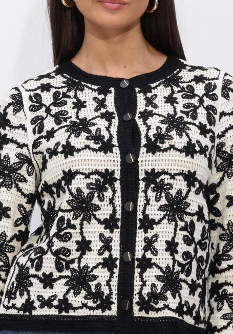 Mehrfarbige/Bunte OBJECT Strickjacke OBJCARI L/S RE CARDIGAN - large