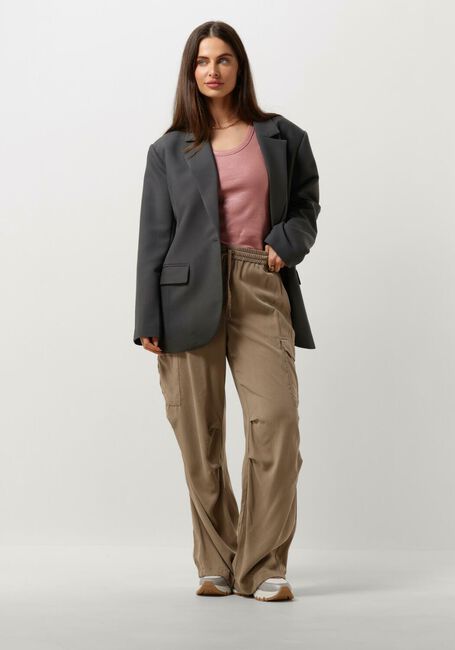 Braune SUMMUM Cargohosen TROUSERS CARGO TENCEL - large