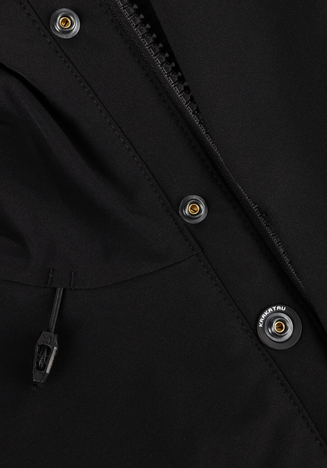 Schwarze KRAKATAU Parkas QM483 - large