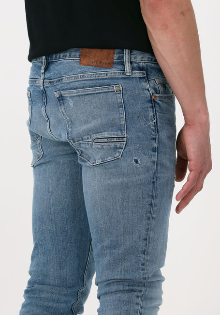 Blaue CAST IRON Slim fit jeans RISER SLIM SOFT SUMMER VINTAGE - large