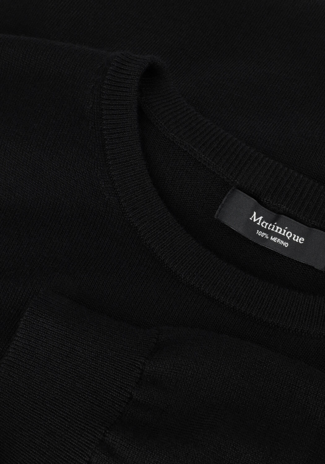 Schwarze MATINIQUE Pullover MARGRATE - large