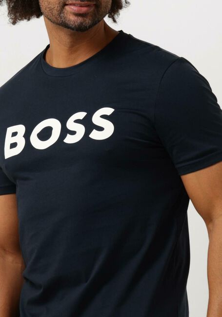Dunkelblau BOSS ORANGE T-shirt THINKING 1 - large