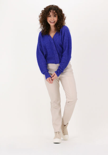 Dunkelblau SECOND FEMALE Strickjacke BROOK KNIT REVERSE BOXY CARDIG - large