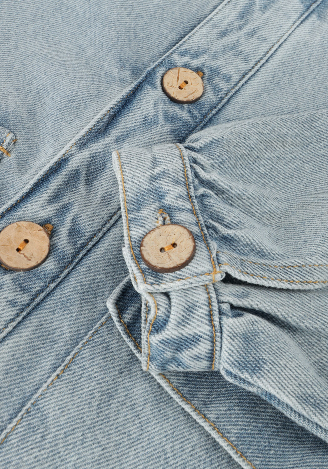 Blaue PLAY UP Jeansjacke JACKET DENIM - large