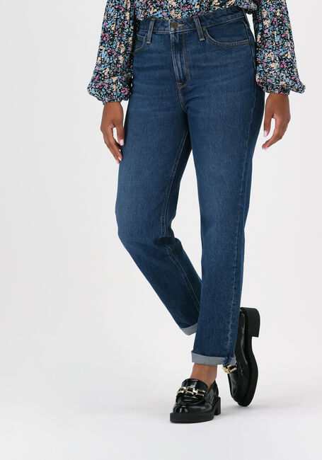 Blaue LEE Straight leg jeans CAROL (REGULAR STRAIGHT CROPPE - large