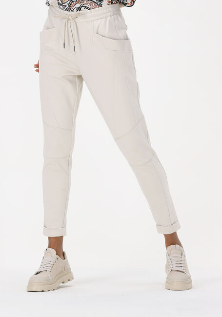 Beige SUMMUM Schlaghose TROUSERS PUNTO MILANO - large