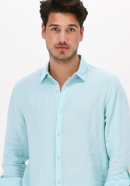 Hellblau SCOTCH & SODA Casual-Oberhemd REGULAR FIT GARMENT-DYED LINEN SHIRT - large