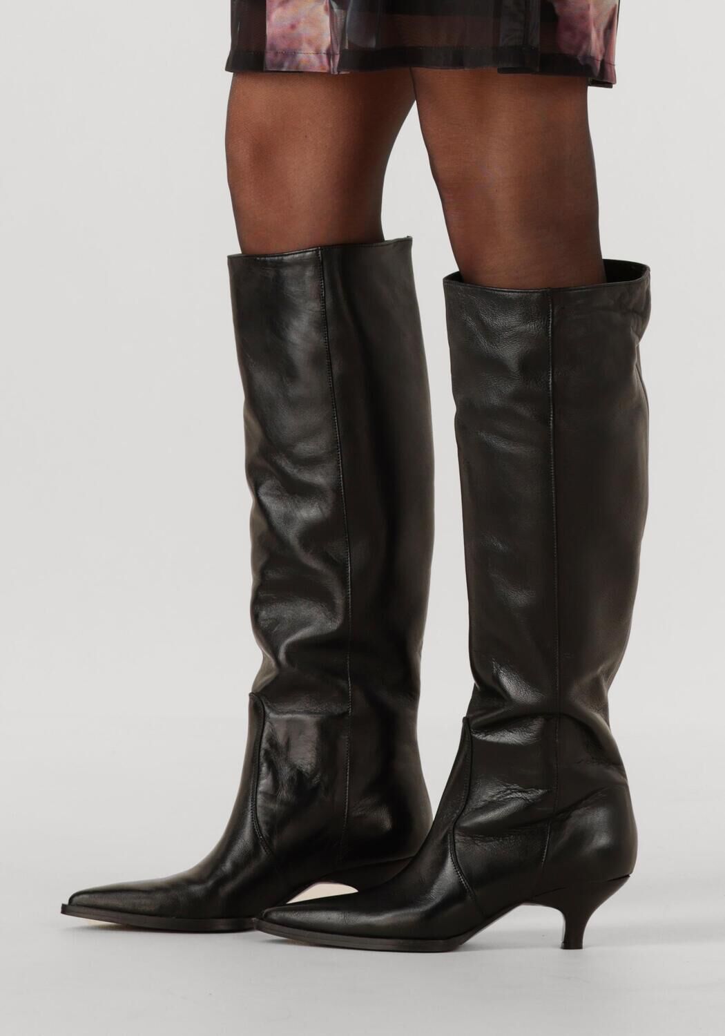 Schwarze LINA LOCCHI Hohe Stiefel AV 256 - large