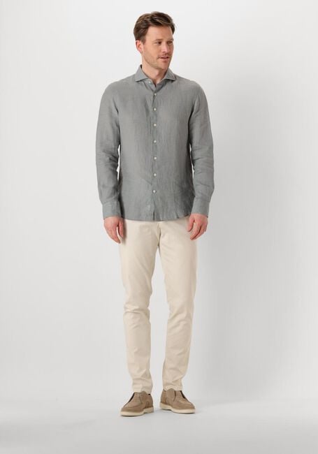 Grüne PROFUOMO Klassisches Oberhemd SHIRT X-CUTAWAY LINEN - large
