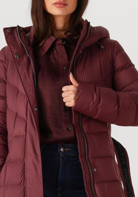 Bordeaux BEAUMONT Wattierte Jack VALENTINA LONG COAT - large