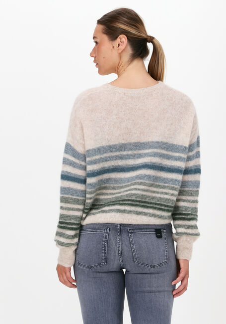 Ecru BY-BAR Pullover LIZ STRIPE PULLOVER - large
