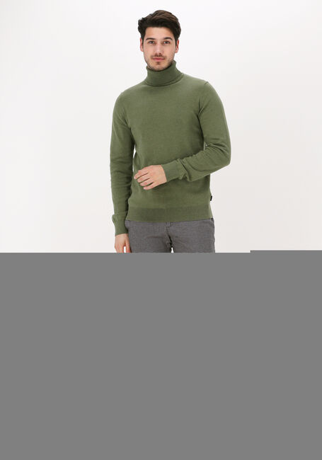 Olive SAINT STEVE Rollkragenpullover COEN - large